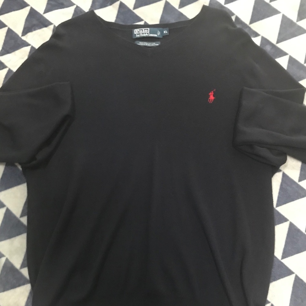 Men’s V-Neck Sweater from Polo by Ralph Lauren - Picture 1 of 5